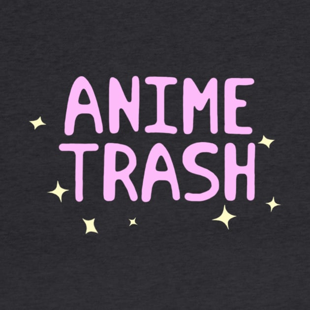 Anime Trash by askeletoninamansuit